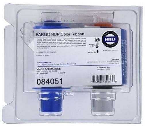 Fargo HDP 084051 HDP5000全彩色色帶-YMCK-500張/畫面